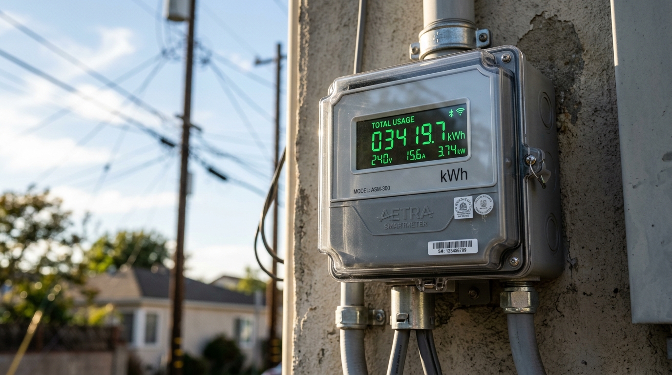 Photorealistic editorial photograph representing "Why HB 395 systems are not eligible for net metering" — Virginia balcony solar law guide